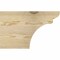 Ekena Millwork Yorktown Rough Sawn Rafter Tail, Douglas Fir, 6"W x 10"H x 16"L RFT06X10X16YOR00RDF - alternate 3